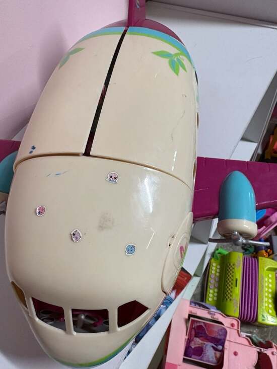 Li'l Woodzeez Honeysuckle Airway Toy Airplane Playset - Picture 2 of 5